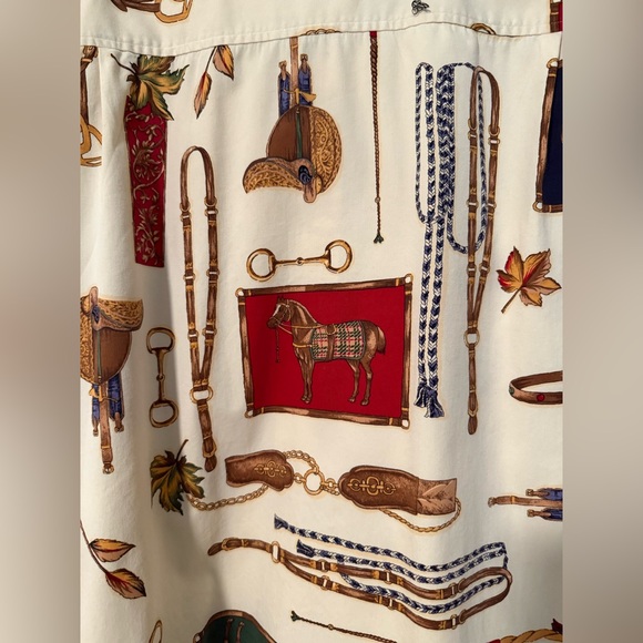 Talbots Equestrian Button up - Picture 3 of 8